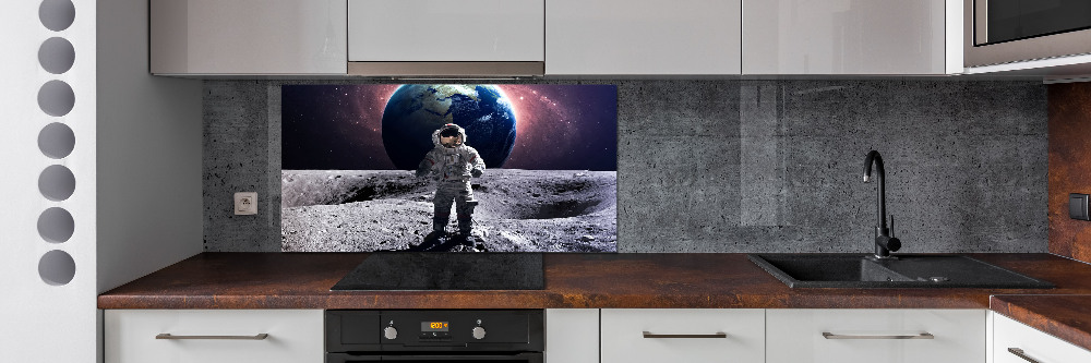 Panel dekor szkło Astronauta
