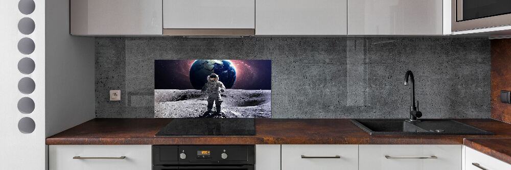 Panel dekor szkło Astronauta