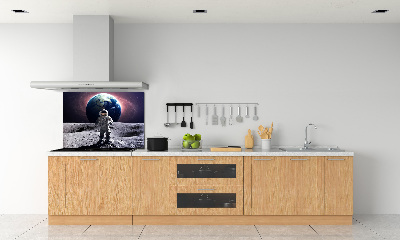 Panel dekor szkło Astronauta