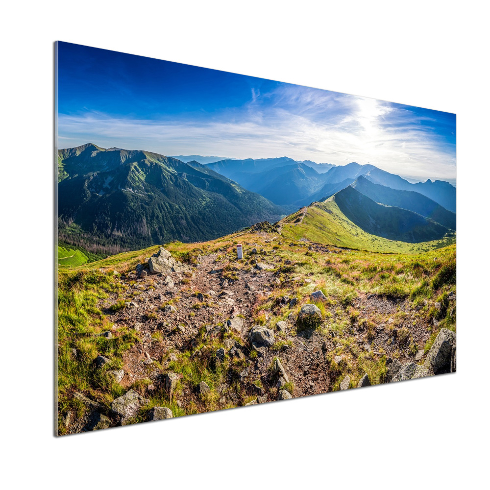 Panel do kuchni Panorama górska