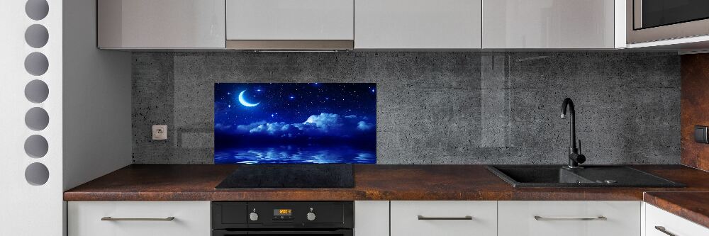 Panel dekor szkło Niebo nocą