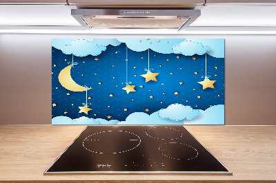 Panel dekor szkło Niebo nocą