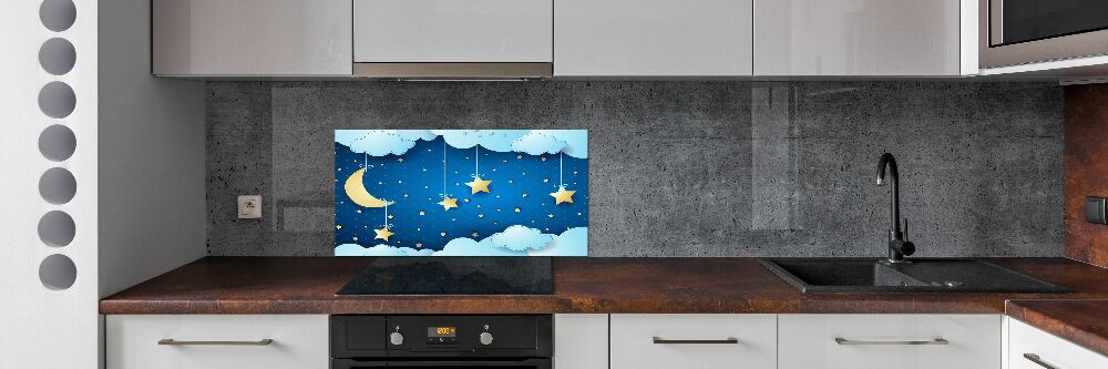 Panel dekor szkło Niebo nocą
