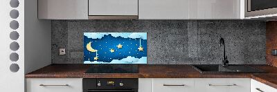 Panel dekor szkło Niebo nocą