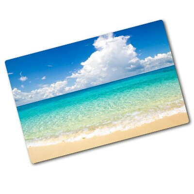 Deska kuchenna szklana Rajska plaża