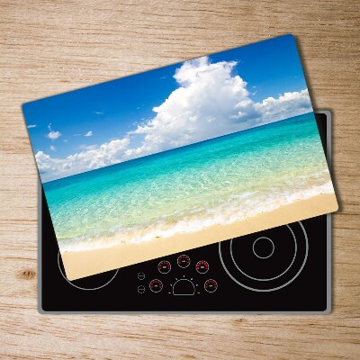 Deska kuchenna szklana Rajska plaża