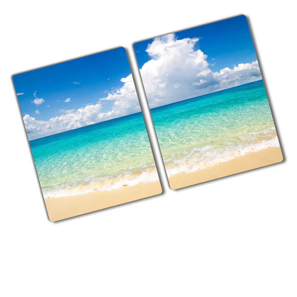 Deska kuchenna szklana Rajska plaża