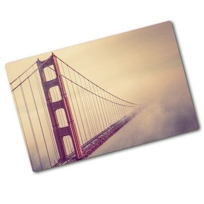 Deska kuchenna szklana Most San Francisco