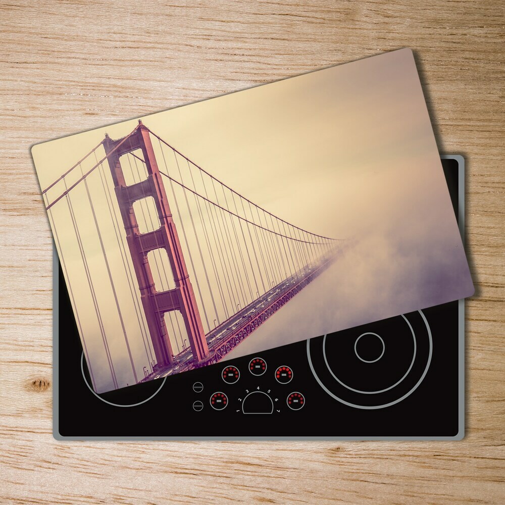 Deska kuchenna szklana Most San Francisco