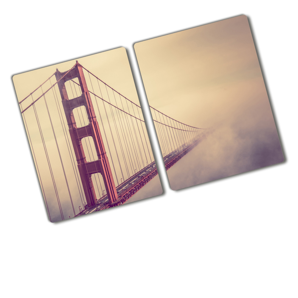 Deska kuchenna szklana Most San Francisco