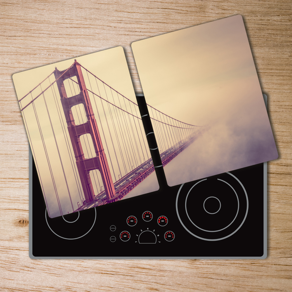 Deska kuchenna szklana Most San Francisco