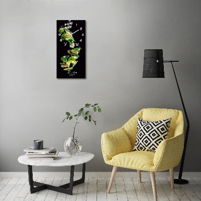 Zegar ścienny Limonki i cytryny