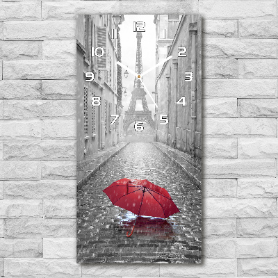 Zegar ścienny cichy Parasol Francja