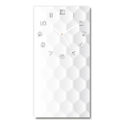 Zegar ścienny cichy Geometryczne tło