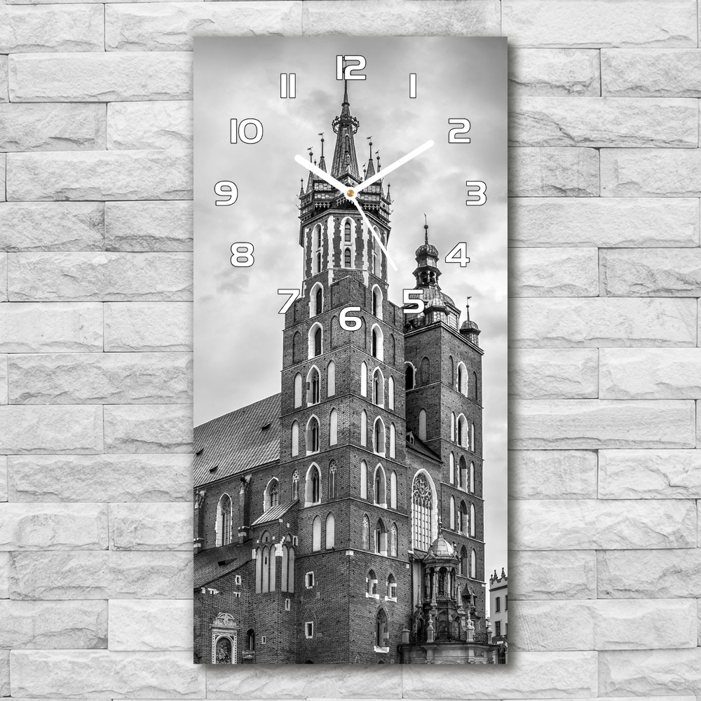 Zegar szklany ścienny Kraków Polska