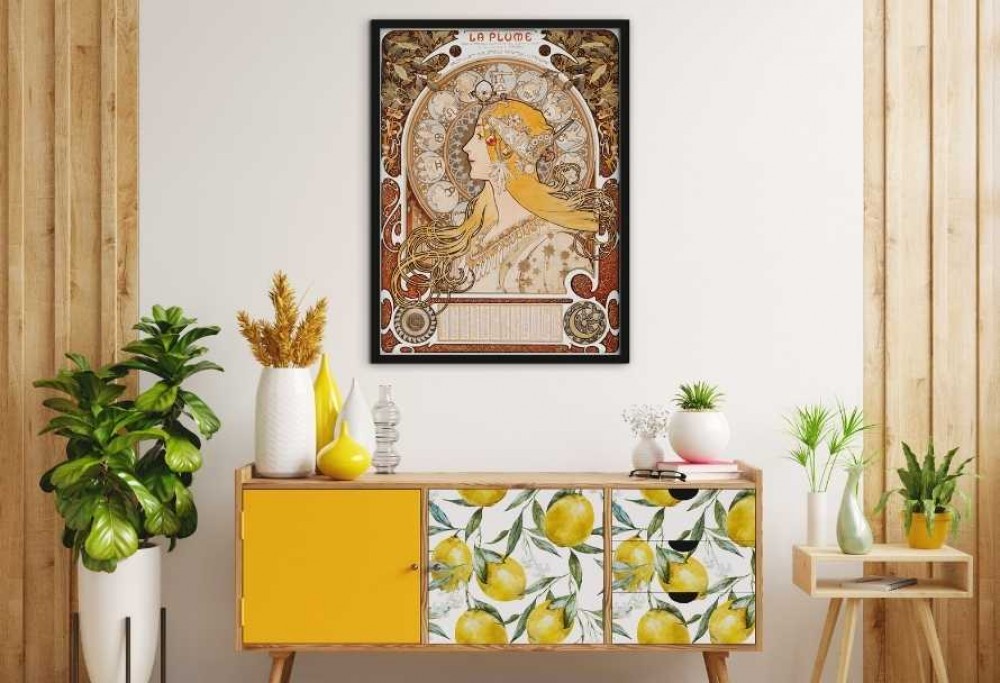 jak wykorzystać fototapetę na meble