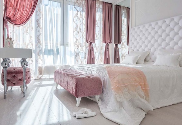 Sypialnia w stylu glamour - sposoby na zaprojektowanie luksusowej przestrzeni